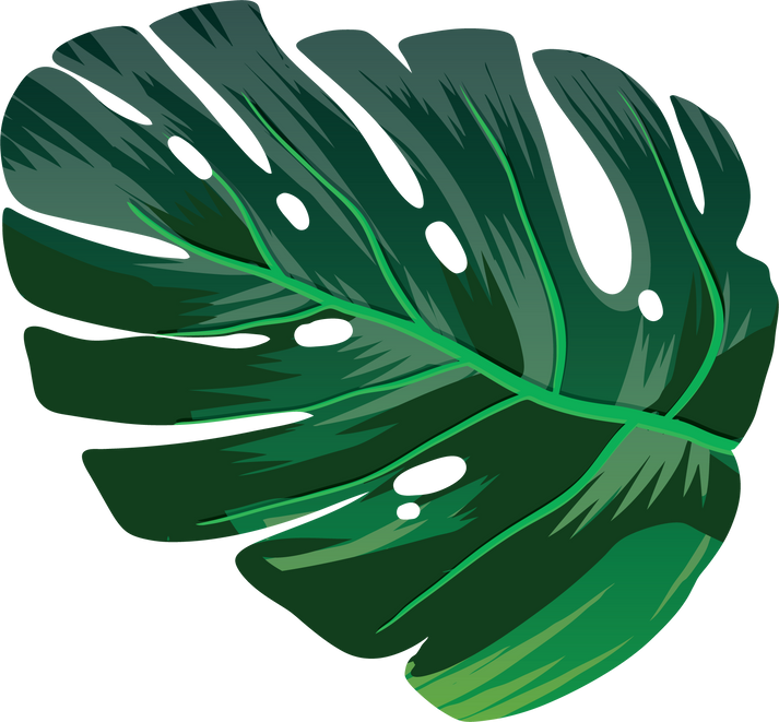 Tropical Green Leaf